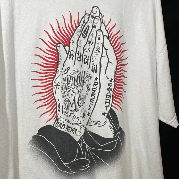 REBEL 8 PRAY FOR ME , T SHIRT - Picture 2 of 8